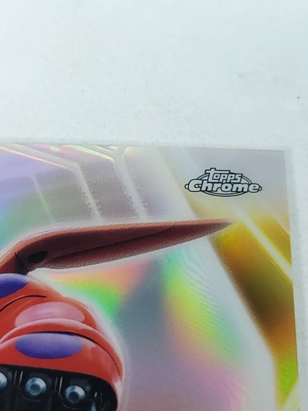 Baymax Topps 2026 Disney Neon Holo Chrome Refractor Limited 067/199 CNE
